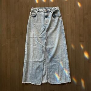 Pilcro by anthropologie denim skirt